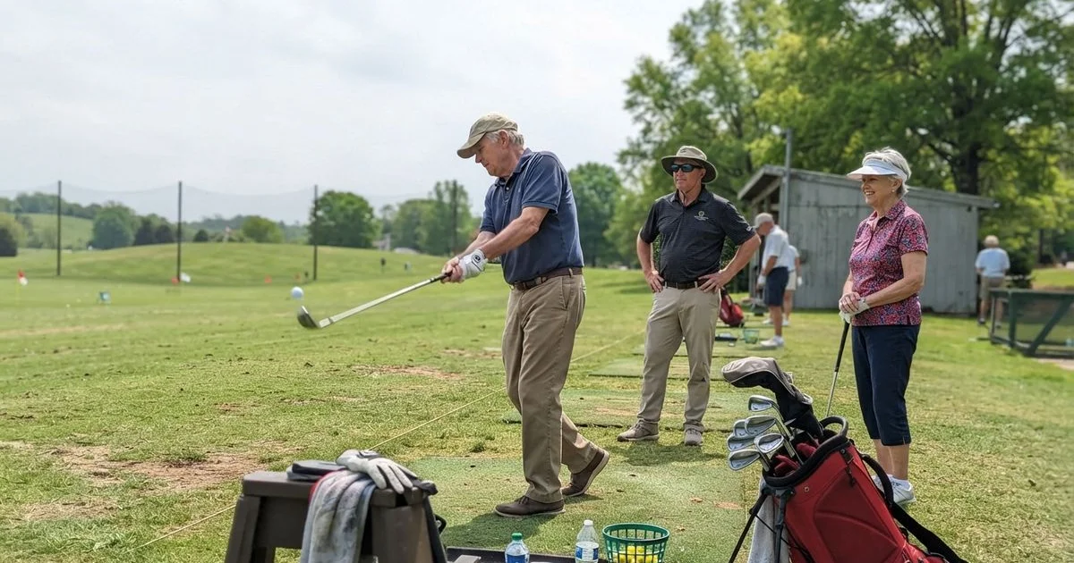 Golf lessons for seniors: what changes and what to expect