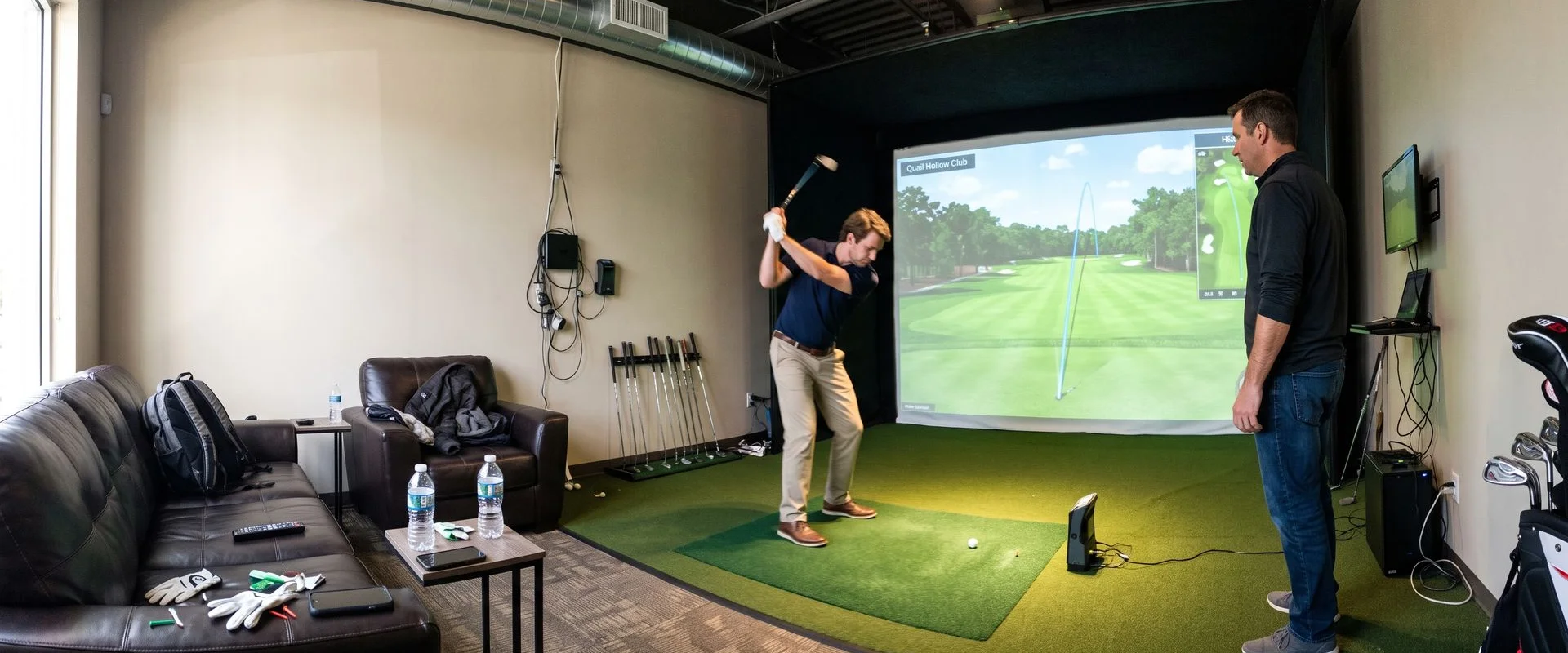 Indoor Simulator Lessons in Charlotte NC