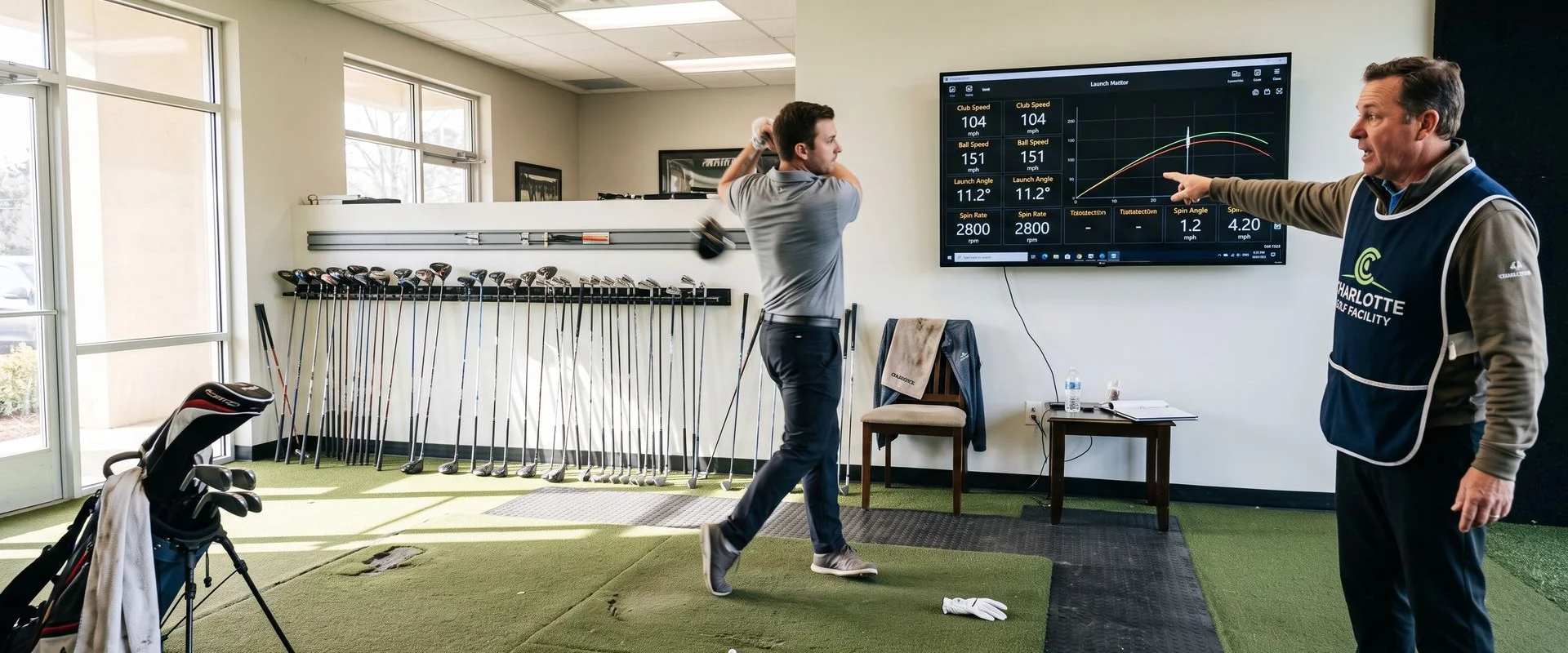Swing Analysis & Club Fitting Tech in Charlotte NC